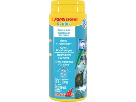 sera pond O2 plus, Oksygenforsyning til dam, 25000 l, 500 g