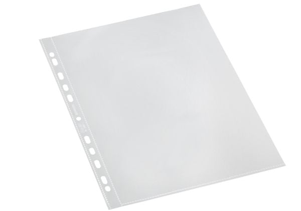 Plastlomme, Bantex transparent, #BEN TOP 110µm, 210x297mm, plastik pakke a 100 stk
