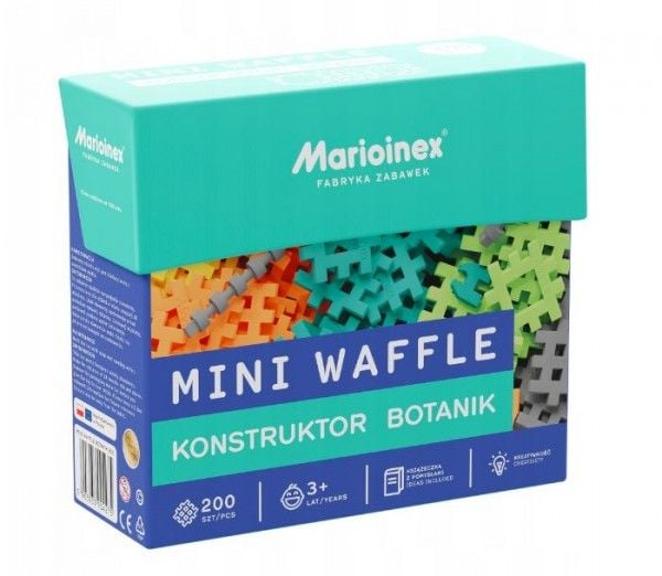 Mini vaffelblokker - Constructor Botanist 200 elementer