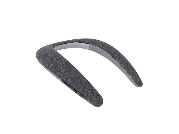 ProXtend Neck One - Halshøyttaler - for bærbar bruk - trådløs - Bluetooth® 5.0 - 3.7 Watt (RMS) - Grå | Opptil 11 timers batterilevetid