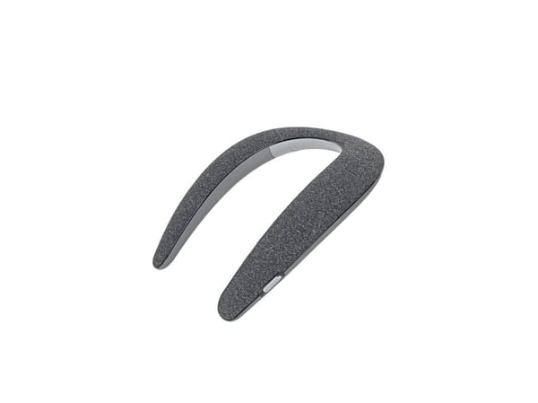 ProXtend Neck One - Halshøyttaler - for bærbar bruk - trådløs - Bluetooth® 5.0 - 3.7 Watt (RMS) - Grå | Opptil 11 timers batterilevetid