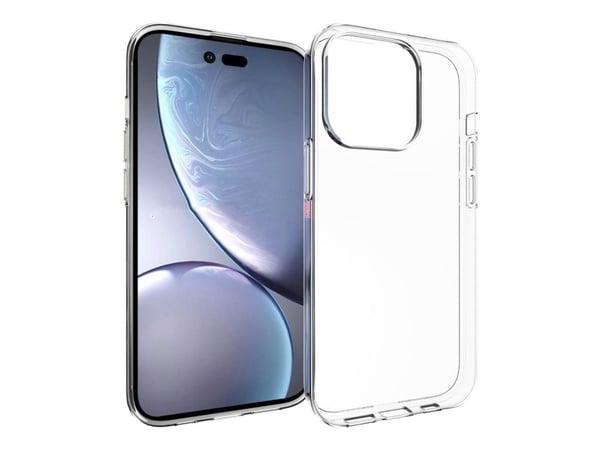 eSTUFF ES67100006-BULK, Suojus, Apple, iPhone 14 Pro, 15,5 cm (6.1"), Läpinäkyvä