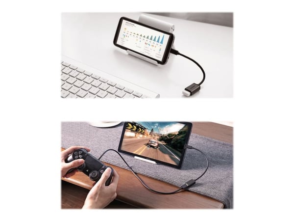 Ugreen 10396, 0,12 m, USB A, Micro-USB B, USB 2.0, 480 Mbit/s, Lajittelu
