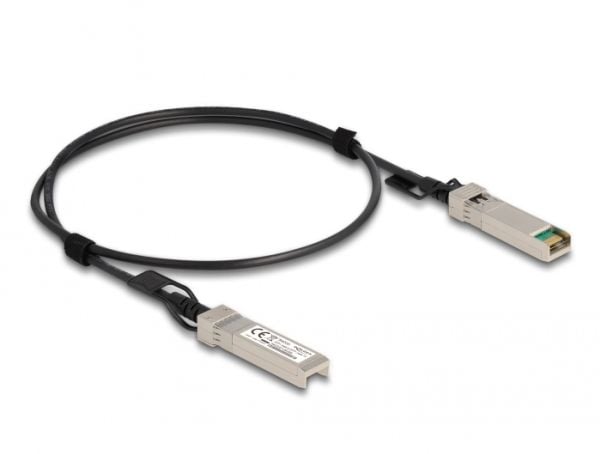 Delock kaapeli Twinax SFP+ uros SFP+ uros 1 m