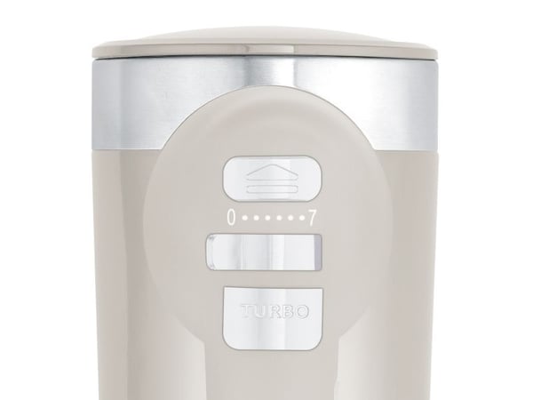 Graef HM508, Håndmikser, Taupe / brun, Vispe, Elte, Miksing, Omrøring, 1,65 m, 1080 RPM, Knapper