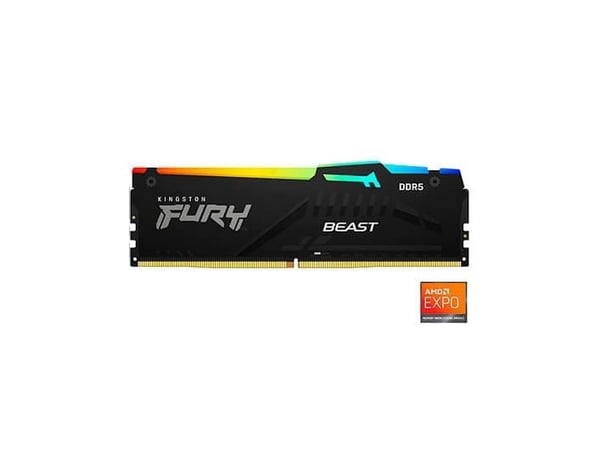 8GB 6000MT/s DDR5 CL36 DIMM FURY Bst RGB -muistikortti