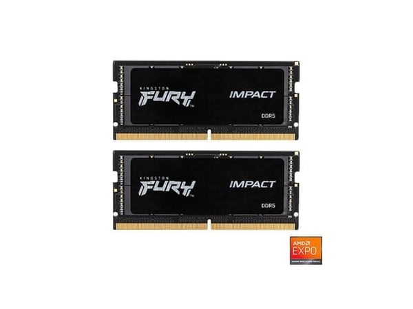 32 GB 5600MT/s DDR5 CL40 SODIMM-SETT på 2