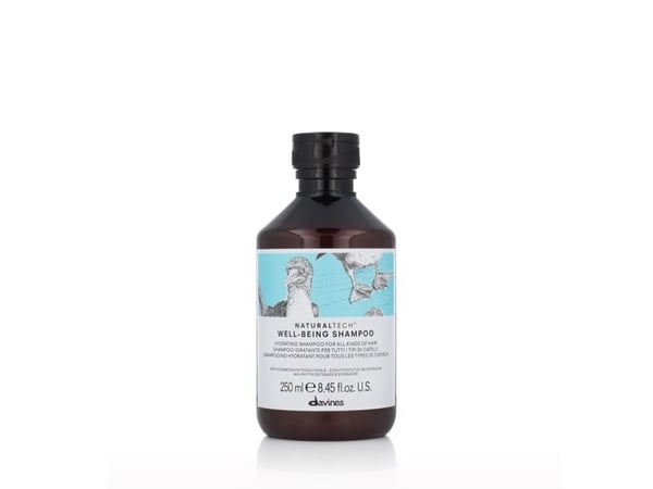 Davines NATURALTECH WELLBEING Shampoo, Naisten, Kuluttajille, Shampoo, Kaikille hiuksille, Kaikki värit, 250 ml