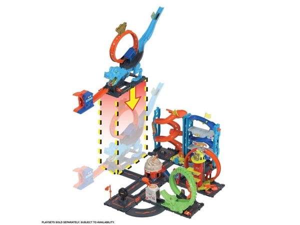 Hot Wheels City T-Rex Chomp Down