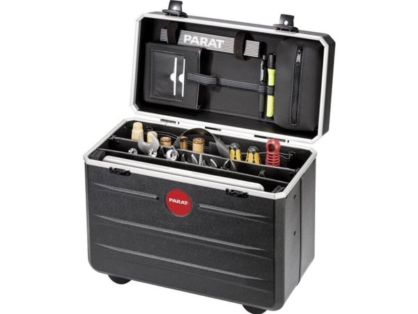 Parat LapTool - Tron-X - Kärry - Musta - ABS synteettinen - Alumiini - 390 x 45 x 280 mm - Iskunkestävä (208.330.151)