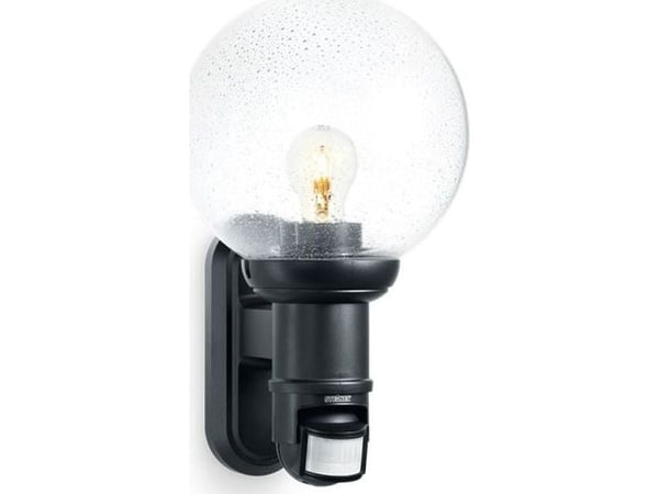 Steinel AUSSENLEUCHTE L 560 S SW 634216 utomhus vägglampa med rörelsesensor LED (RGB) E27 60 W svart