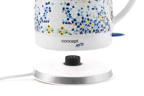 Concept RK-0020, 1,5 l, 1350 W, Hvit, Overopphetingsbeskyttelse