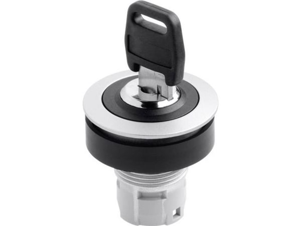 Schlegel RONTRON RRJSSA18 Avainkytkin metalli, musta 1 x 90° 1 kpl
