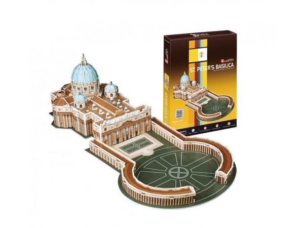 Cubicfun PUZZLE 3D ST. BASILICA PETER. - C718H