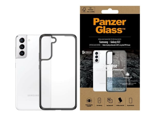 PanzerGlass BULK0371, Suojus, Samsung, Samsung - Galaxy S22, Läpinäkyvä
