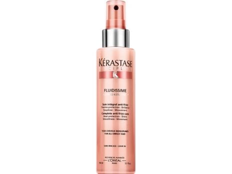 Kerastase Spray Fluidissime 150ml, Kvinner, 150 ml, Skadet hår, Uregjerlig hår, Reparere, Shine (lys), Utjevning, 1 stykker