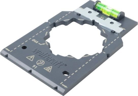 Wolfcraft mal for markering og posisjonering til bokser 68 mm (5975000)