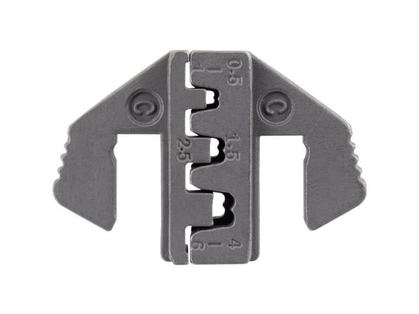 TOOLCRAFT PLE-0C TO-7875681 krymptång flatstift 0,5 till 6 mm² för TOOLCRAFT PZ-500