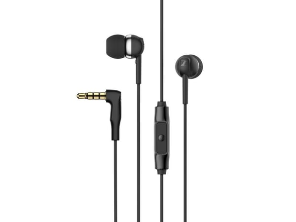 Sennheiser 508896, Kuulokkeet, In-ear, Musiikki, Musta, Soita/Tauko, 1,2 m
