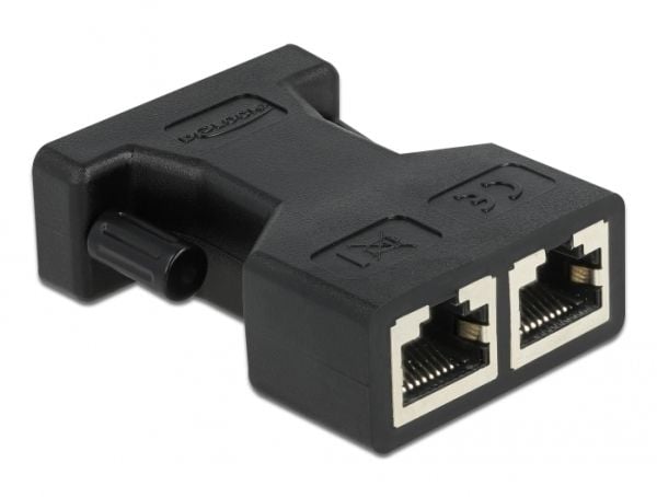 Delock - Ingångsadapter för spel - Attachment Unit Interface (AUI) - svart