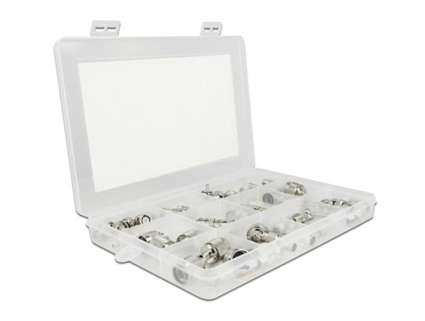 Delock - Kopplarkit för kablar - 48 pieces