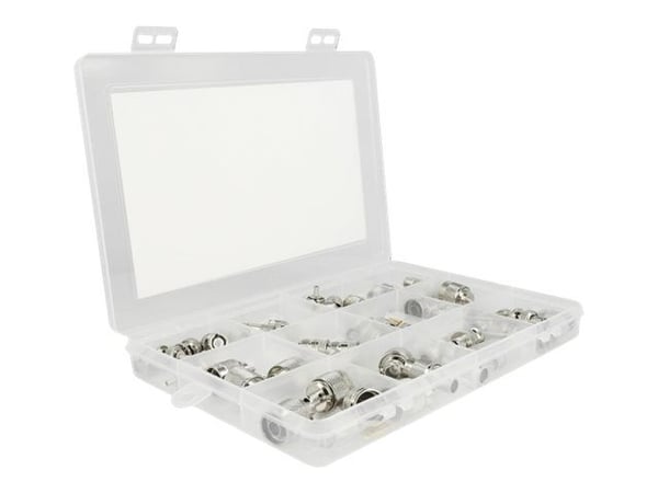 Delock - Kopplarkit för kablar - 48 pieces