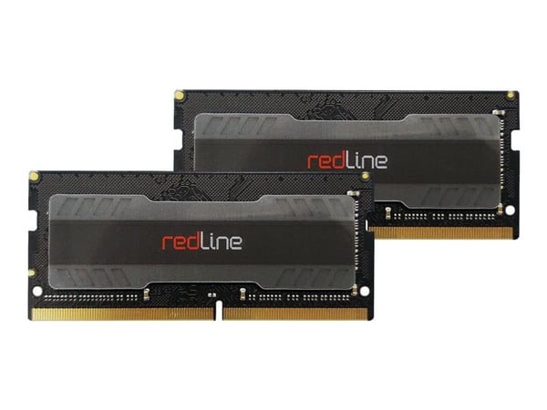 Mushkin Redline - DDR4 - sett - 16 GB: 2 x 8 GB - SO DIMM 260-pin - 3200 MHz / PC4-25600 - CL22 - 1.2 V - ikke-bufret - ikke-ECC