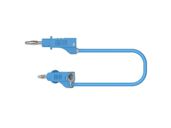 Electro PJP 2110-CD1-100BL testkabel [bananstift - bananstift] 1,00 m blå 1 st