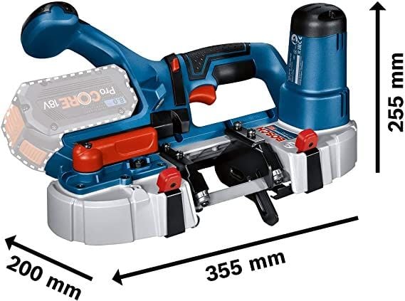 Bosch AKKUBÅNDSAV GCB 18V-63 SOLO L-BOXX