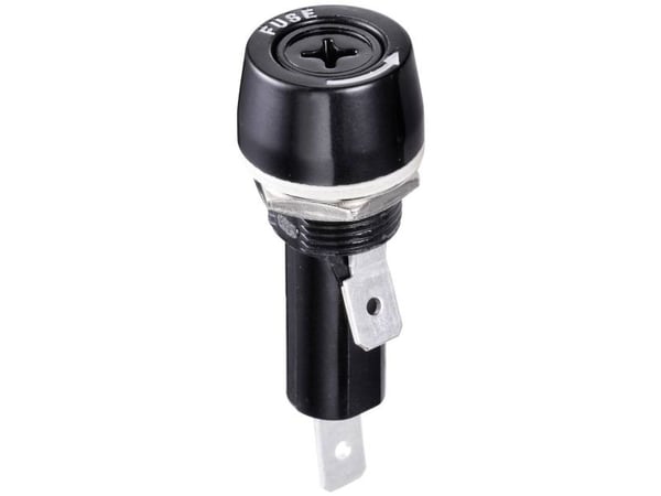 TRU COMPONENTS TC-R3-53 Sikringsholder Passer til Finsikring 6,3 x 32 mm 15 A 250 V/AC 1 stk