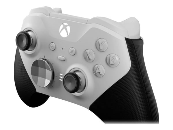 Microsoft Xbox Elite Wireless Controller Series 2 - Core - Spelkontroll - trådlös - Bluetooth - vit - för PC, Microsoft Xbox Series S, Microsoft Xb...