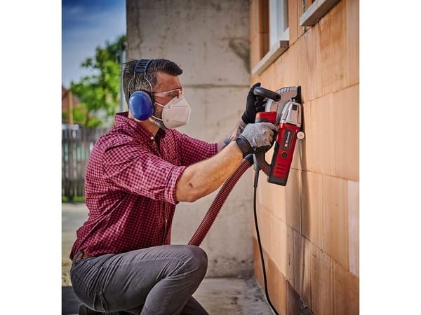 Einhell TE-MA 1500, Sponplate, Stein, Flis, Tre, Svart, Rød, 12,5 cm, 8500 RPM, 3 cm, 2,25 cm