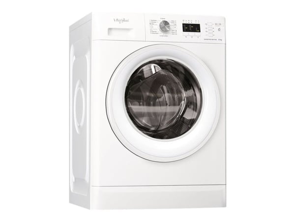 Whirlpool FFL 6238 W EE - Tvättmaskin - bredd: 59.5 cm - djup: 57.5 cm - höjd: 84.5 cm - frontmatad - 52 liter - 6 kg - 1200 rpm - vit