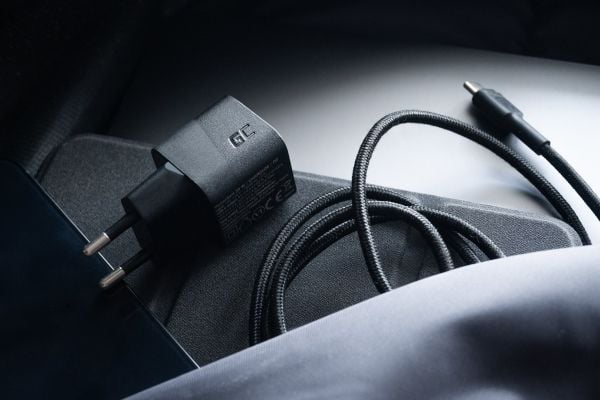Green Cell - Strömadapter - PowerGaN - 33 Watt - 3 A - PD, GC Ultra Charge, Programmable Power Supply (PPS) (USB-C) - panter svart