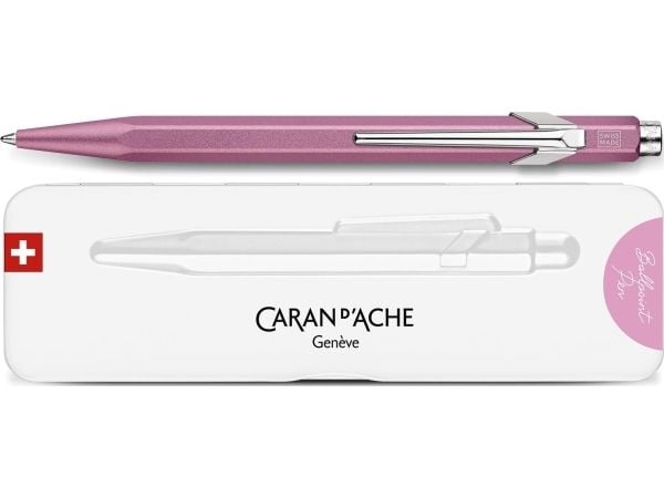 Caran d`Arche kulspetspenna CARAN D'ACHE 849 Colormat-X, M, i förpackning, rosa