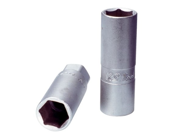 KS Tools 911.3909, Stikkontakt, 3/8", Imperisk, 1 hoder, Kromvanadiumstål, DIN 3120, ISO 1174, ISO 3315, DIN 3124