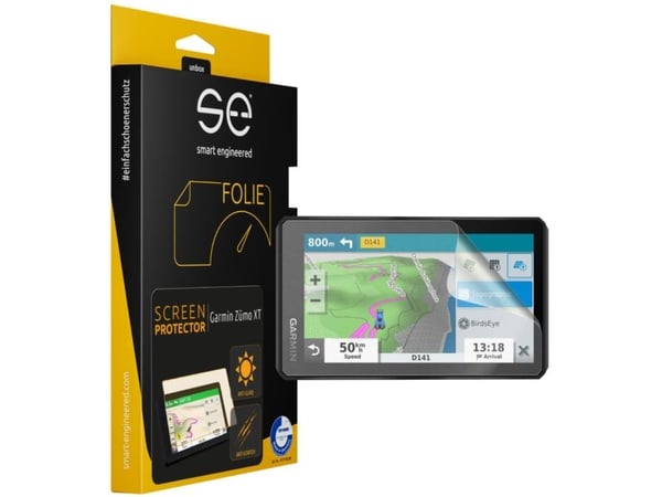 se 3D Navi Skyddsfolie klar &amp; entspiegelt (VPE 2) Garmin ZümoXT
