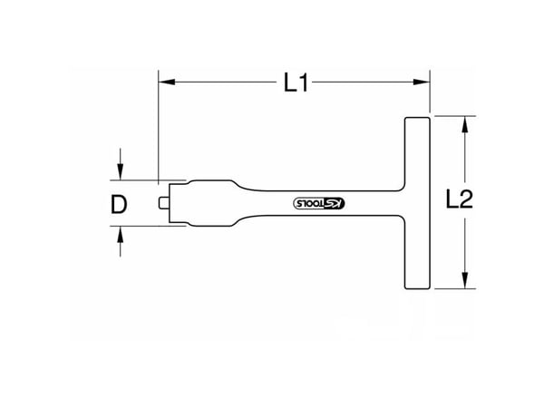 KS Tools 117.3807, DIN 3120, ISO 1174, IEC 60900, 540 g, 3,65 cm