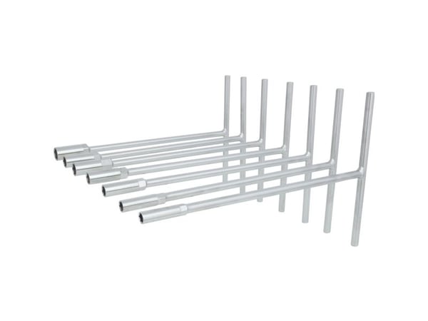 KS Tools 517.1180, Rustfritt stål, Aluminium, 1,4 cm, 2,5 kg