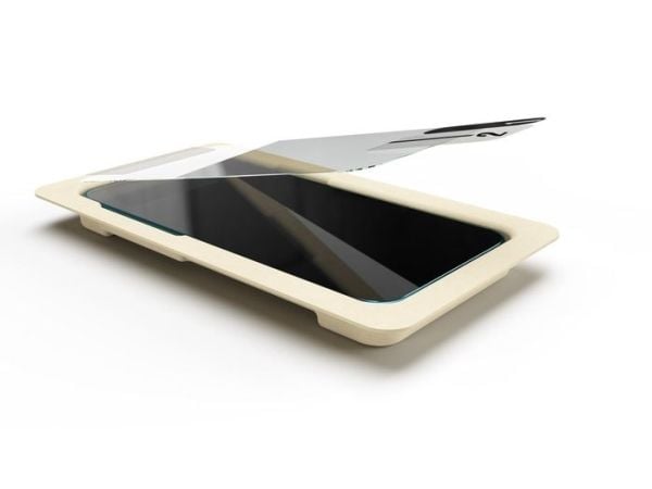 eSTUFF ES560170, Apple, iPhone 12 Pro Max, Asennus kuivana, Naarmuuntumisenkestävä, Läpinäkyvä, 1 kpl