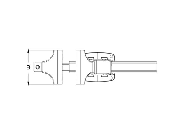KS Tools 914.0036, Terästä, 45 cm, 20 kg
