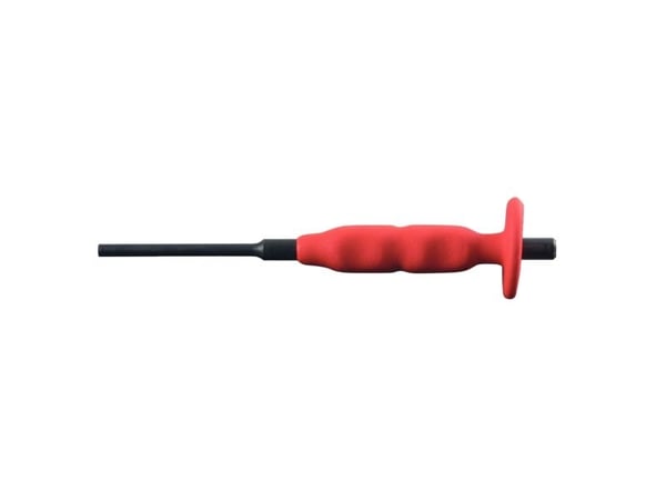 KS Tools 156.0003, Kjørner, Krom-molybden-stål, Svart, Rød, 14,5 cm, 3 mm