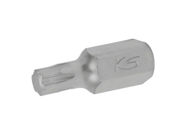 KS Tools 911.3264, 1 stykker, Torx, Nickel, DIN 3126, ISO 1173 - C 8, 30 mm, 25 g