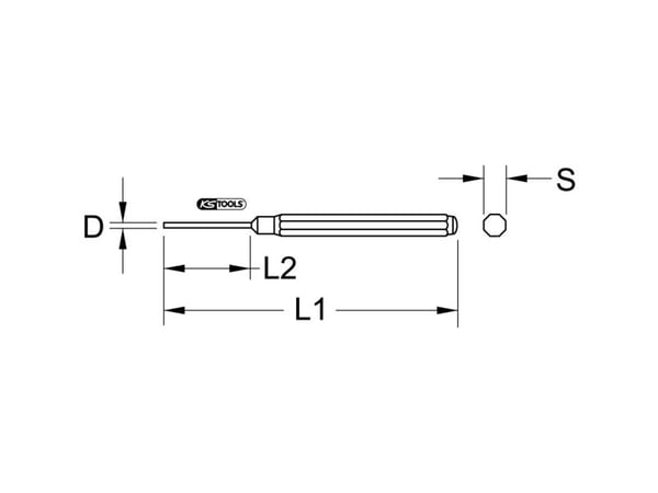KS Tools Handmejsel 162.0379