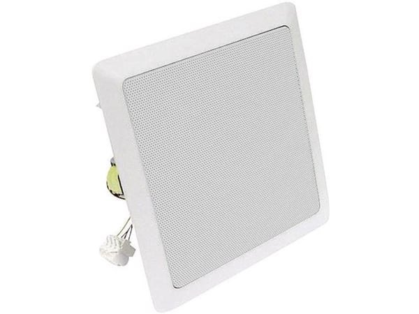 Visaton VS-DL18/2SQ, 2-veis, Koblet med ledninger (ikke trådløs), 40 W, 70 - 20000 Hz, 8 O, Hvit
