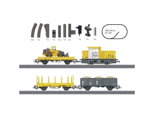 Märklin 29188, Jernbane- og togmodell, Monteringssett, HO (1:87), Alle kjønn, Metall, Plast, 6 år