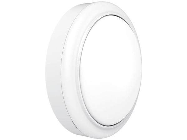 Philips Veggmontering, Overflatebehandlet, Rund, 1 ampuller, 4000 K, IP65, Hvit
