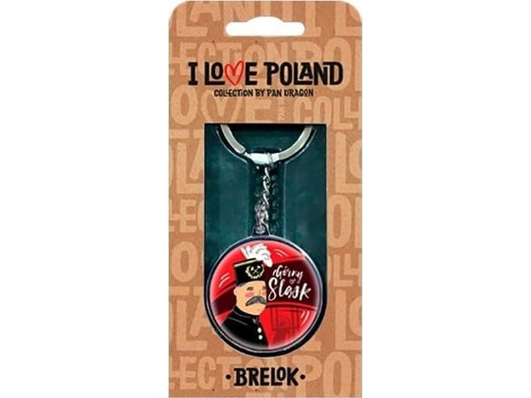 Nøglering I love Poland Ylä-Sleesia ILP-BRE-A-KAT-01