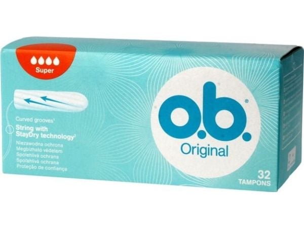 O.B. Original Super tamponger 1 pakke-32 stk