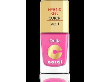 Delia Cosmetics Coral Hybrid Gel kynsilakka nro 22 landry pink 11ml